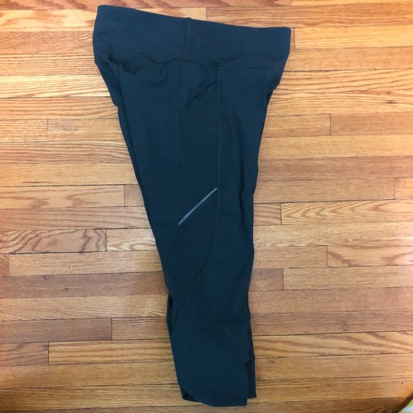 Lululemon FULL ON LUXTREME Crop (19") Grey - Picture 8 of 12
